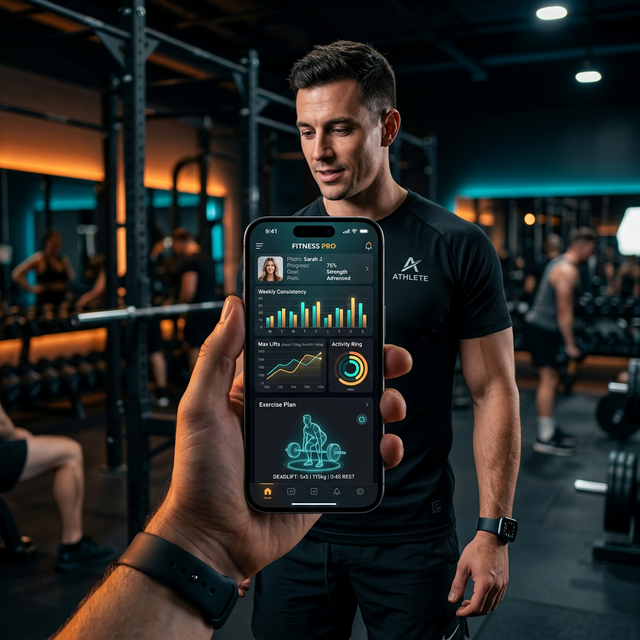 GymBro App Mockup